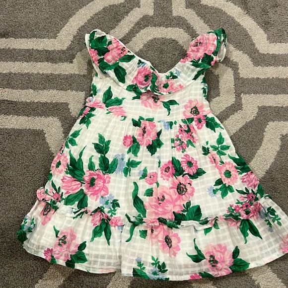 Like new Janie and Jack Floral Dress—worn twice - Picture 1 of 3